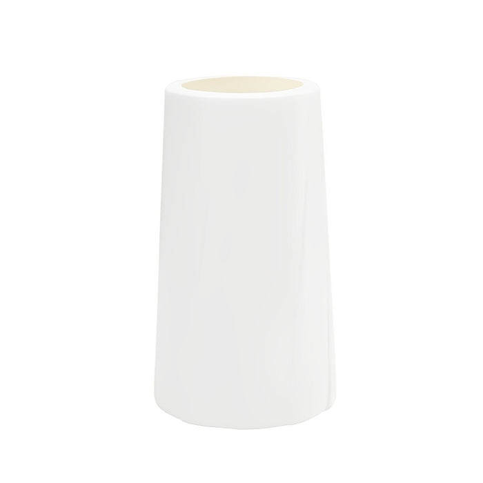 Anyhouz Flower Vase White Medium Nordic Plastic Table Decor