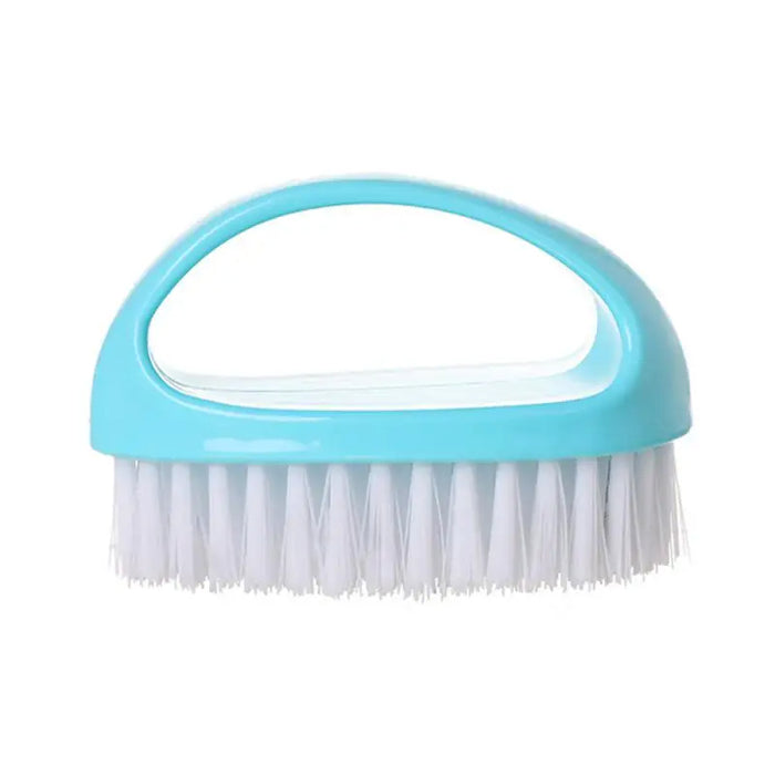 Anyhouz Laundry Brush Blue Multi-Functional Cleaning Washing Flexible Scrub for Bathroom or Kitchen