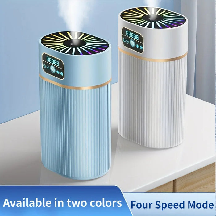 Anyhouz Air Humidifier USB Powered Color Light Aroma Diffuser Essential Oil Mist Maker For Home Bedroom