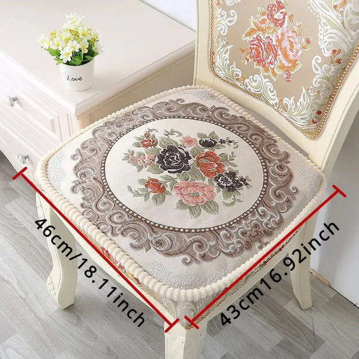 Anyhouz Seat Cushion Bohemian Non Slip Chair Pad Foam Decorative Pillow