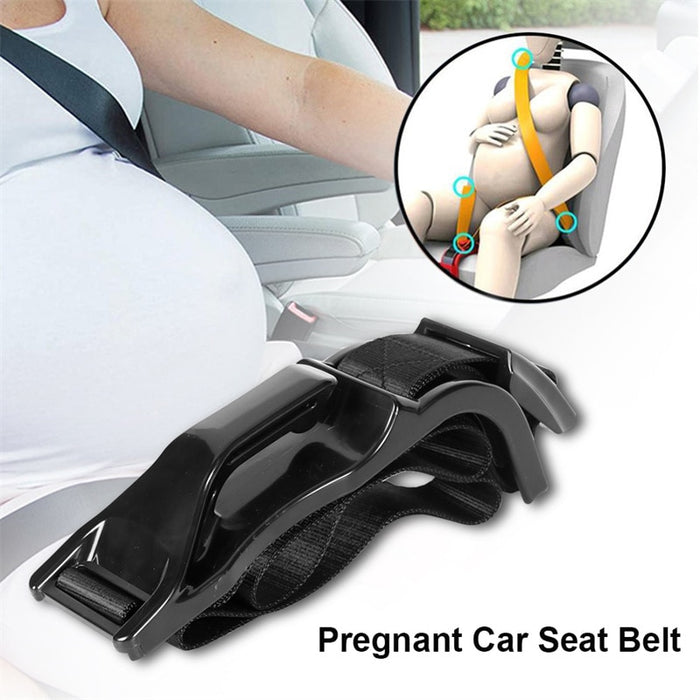 Anypack Pregnant Car Seat Belt White for Comfort and Safety Maternity Moms Belly Protection