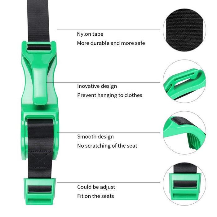 Anypack Pregnant Car Seat Belt Green for Comfort and Safety Maternity Moms Belly Protection