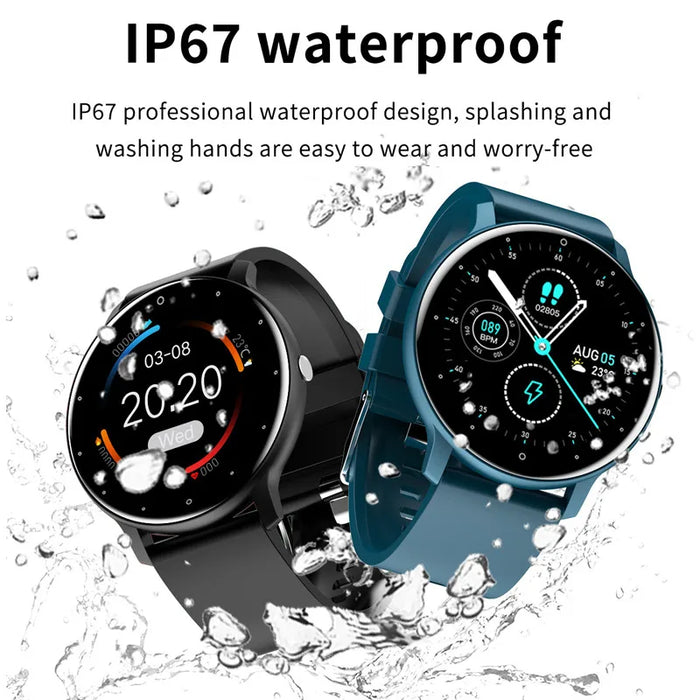 Anyco Smartwatch ZL02D Waterproof Touch Screen Fitness Tracker Wristwatch