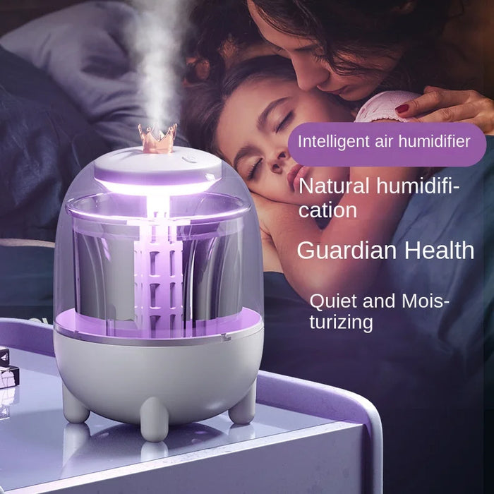 Anyhouz Air Humidifier USB Powered Color Night Light Aroma Essential Oil Diffuser For Bedroom