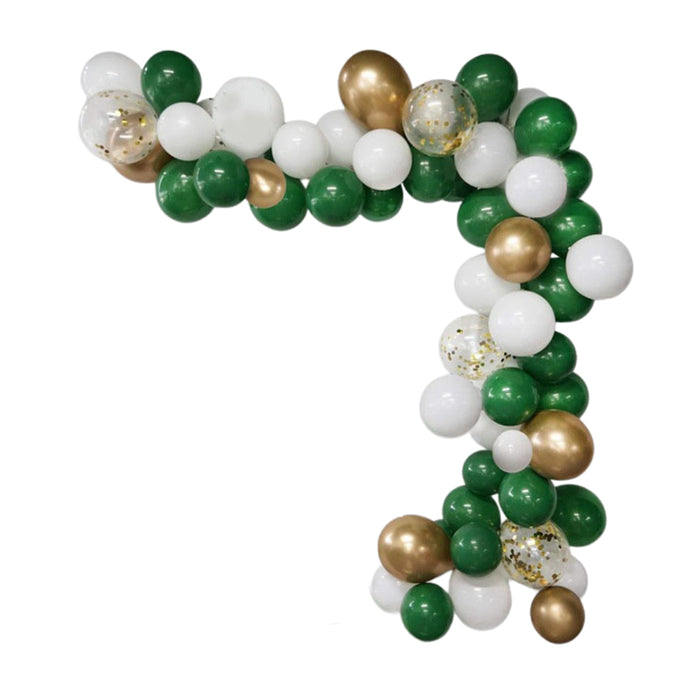 Anyparty Balloons Green White Gold 11oPcs Garland Arch Party Decor