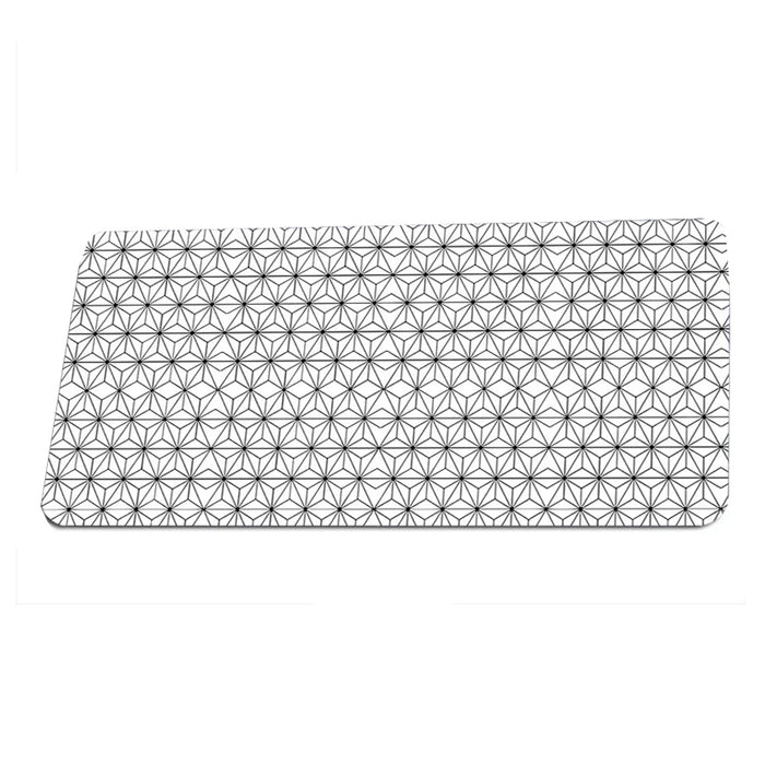 Anymob Mouse Pad White 350X600X2MM Minimalist Desk Gaming Laptop Desk Pad