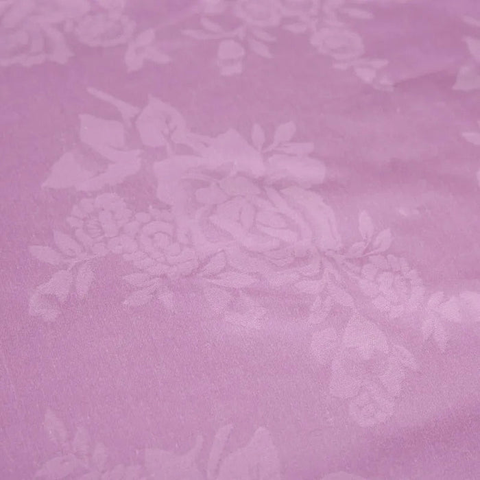 Anyhouz Duvet Cover Purple Ultra Soft Cotton Quilt Bed Comforter 1500G