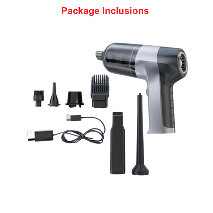 Anymob Vacuum Cleaner Black Pro 4in1 Mini Handheld Duster Portable Equipment