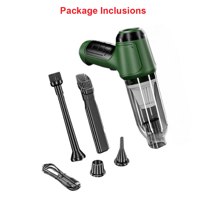 Anymob Vacuum Cleaner Green Handheld Portable Wet Dry Use