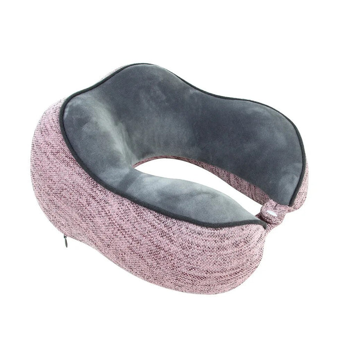 Anypack Neck Pillow Pink Cervical Spine U-Shaped Comfortable Sleep Headrest