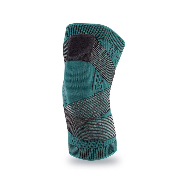 Anyfit 1PC Sports Kneepad 15cm Green Elastic Fitness Gear Knee Cushioning Padding Equipment Brace Protector